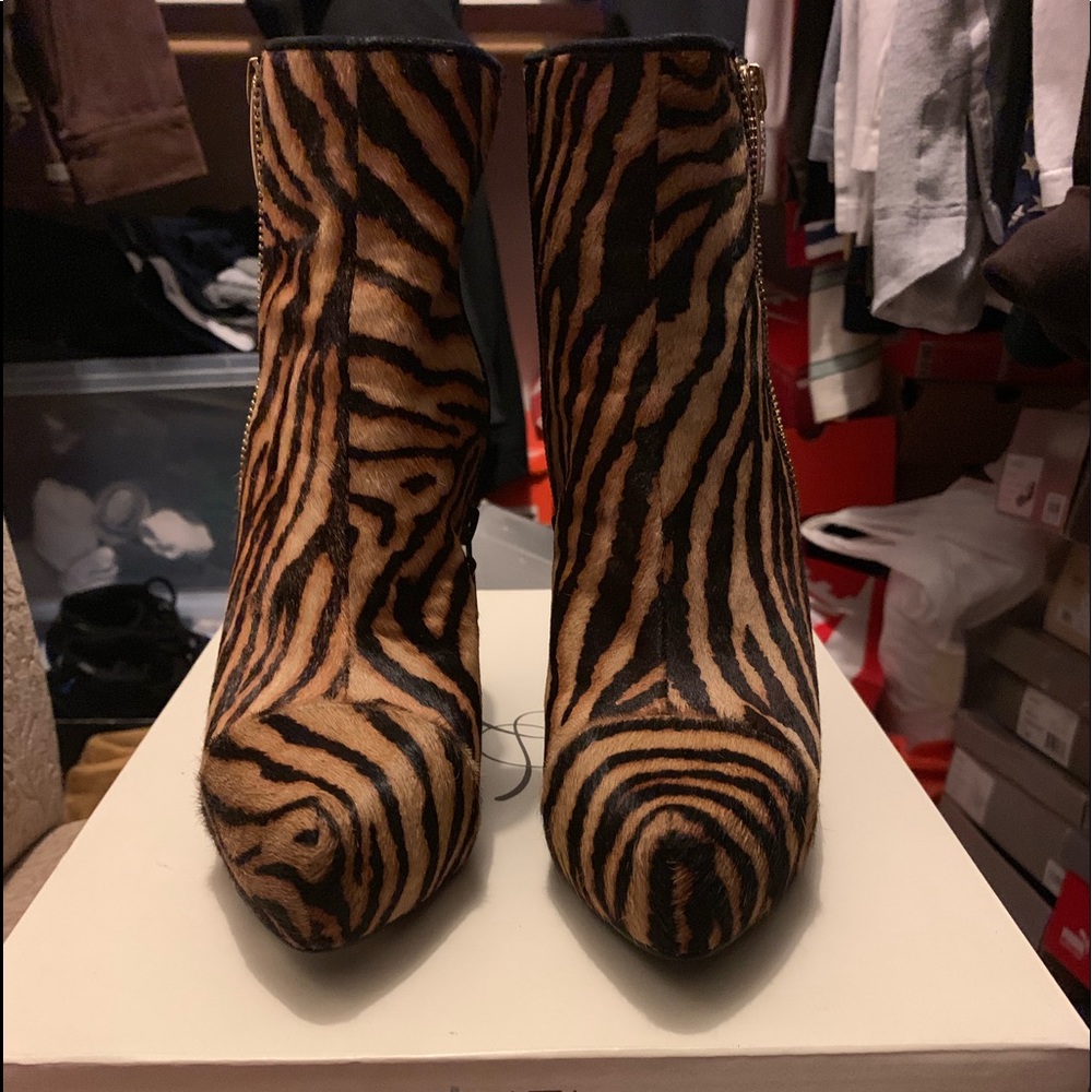 Rachel Roy - Leopard Print Wedge Bootie